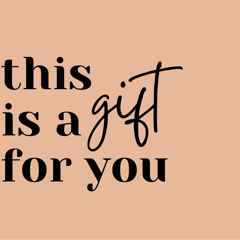 Every order this month is getting a little something from me to you!